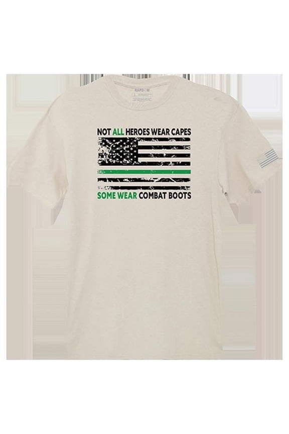 Not All with TGL Tactical Graphic Tee Shirt, Sand - Large