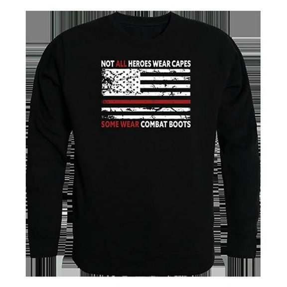 Not All with TRL Graphic Crewneck Sweatshirt, Black - Medium