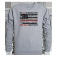 thumbnail image 1 of Not All with TRL Graphic Crewneck Sweatshirt, Heather Grey - Small, 1 of 1