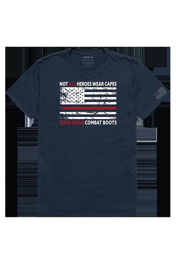 Not All with TRL Tactical Graphic Tee Shirt, Navy - Extra Large