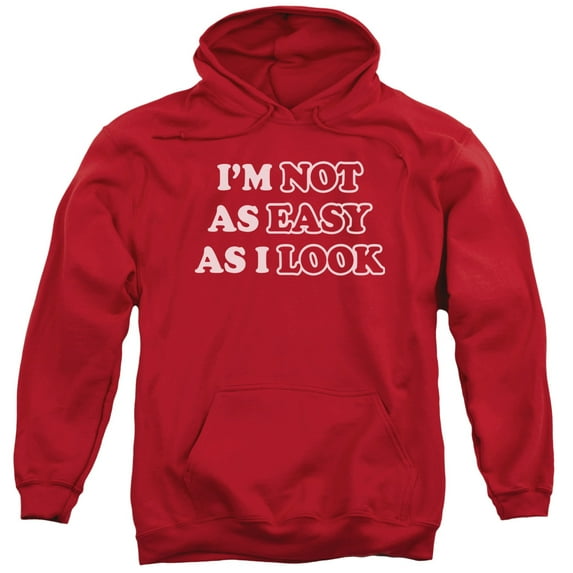 - Not As Easy - Pull-Over Hoodie - XXX-Large