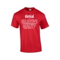 thumbnail image 1 of Not Denial, Selective Reality Funny Short Sleeve T-shirt-Red-4Xl, 1 of 4