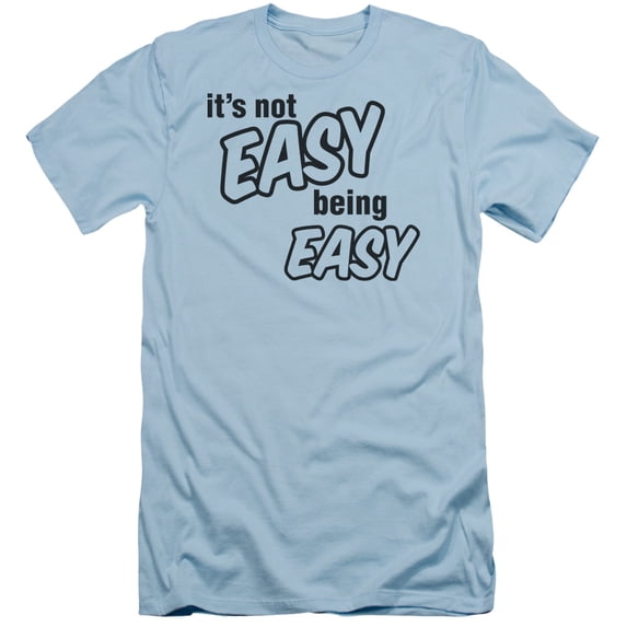 - Not Easy Being Easy - Slim Fit Short Sleeve Shirt - XX-Large