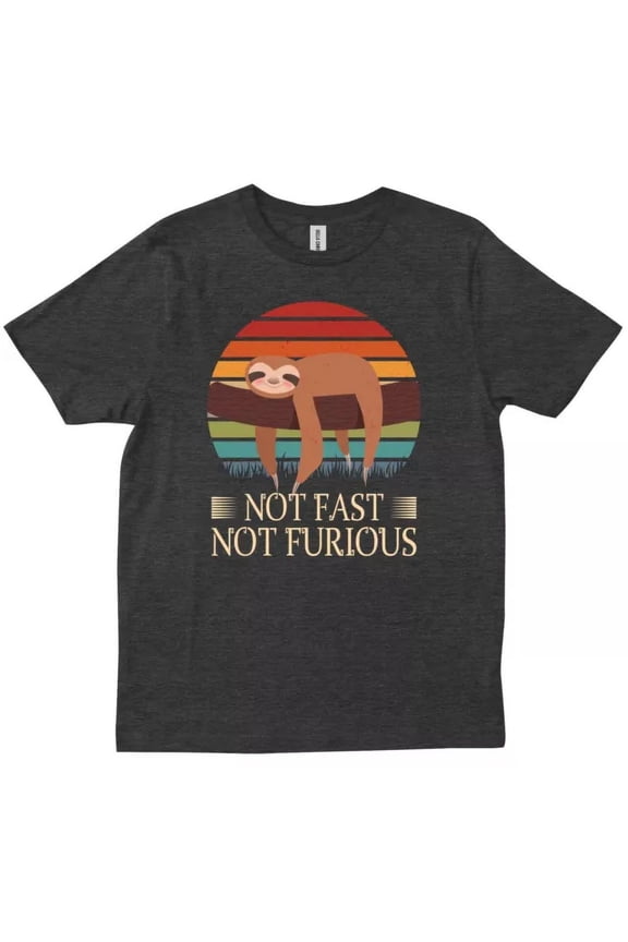 Not Fast Not Furious Sloth Lover Retro Vintage Funny Gift T-Shirt Unisex S-5XL Hot Trending Shirt, Vintage Birthday Gift