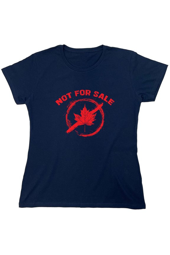 Not For Sale Sarcastic Humor Novelty Funny Women's Casual Tees