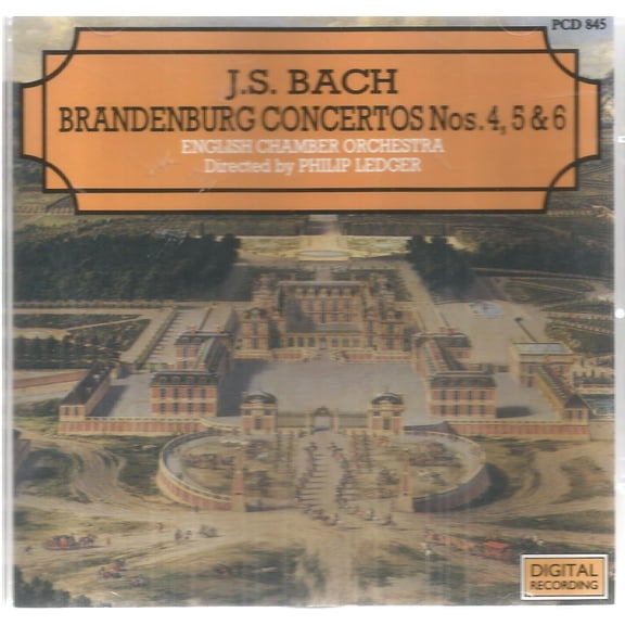 Not Found - J.S.Bach. Brandenburg Concertos Nos.4,5 (Audiobook)