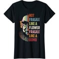 thumbnail image 1 of Not Fragile Like A Flower But A Bomb Ruth Bader RBG Feminist T-Shirt, 1 of 3
