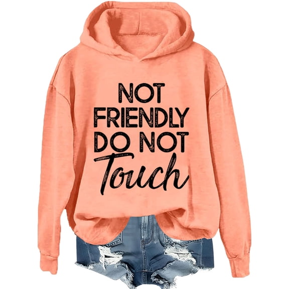 Not Friendly Do Not Touch Hoodie & Sweatshirt, Not Friendly Do Not Touch Shirt