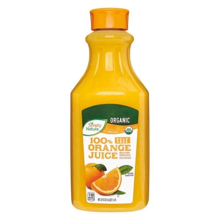 Not From Concentrate Organic Orange Juice, 52 fl oz