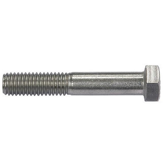 316, 5/8"-11 Hex Head Cap Screw, Plain Stainless Steel, 6-1/2 in L 24C609