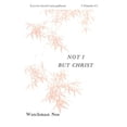 thumbnail image 1 of Pre-Owned Not I but Christ (Paperback) 9780935008128, 1 of 1