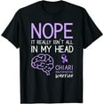thumbnail image 1 of Not In My Head Chiari Malformation Awareness T-Shirt, 1 of 4