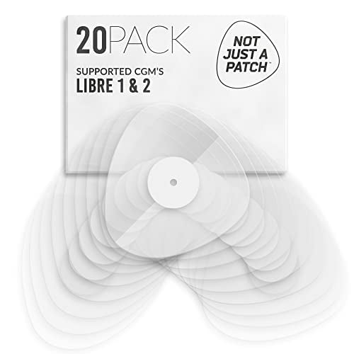 Not Just A Patch X-Patch CGM Sensor Patches (20 Pack) - Water