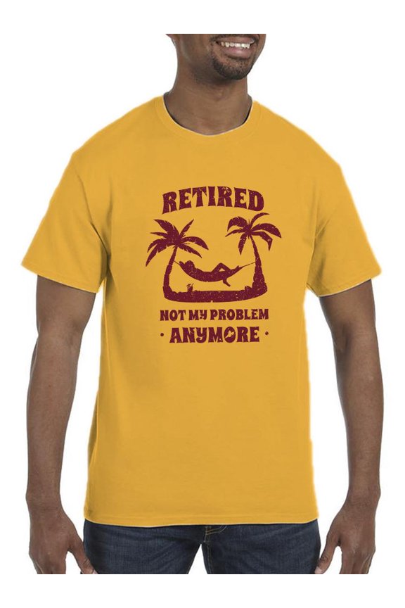 Not My Problem Anymore T-Shirt Men -Smartprints Designs, Male Large