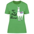 thumbnail image 1 of Not My Probllama Hand Drawn T-Shirt Women -Image by Shutterstock, Female Medium, 1 of 2