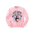 thumbnail image 1 of Not Now Arctic Puffin Christmas Sweatshirt Medium Pink, 1 of 1