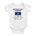 thumbnail image 1 of Not Only Am I Perfect, I'm Chamorro Guam Too! Cute Baby Clothes For Boy Girl (White, 0-3 Months), 1 of 5