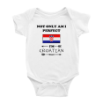 thumbnail image 1 of Not Only Am I Perfect, I'm Croatian Too! Cute Baby Rompers Baby Bodysuit (White, 3-6 Months), 1 of 5