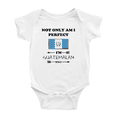 thumbnail image 1 of Not Only Am I Perfect, I'm Guatemalan Too! Baby Bodysuit Newborn Clothes Outfits (White, 6-12 Months), 1 of 5