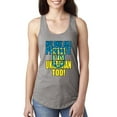 thumbnail image 1 of Not Only Am I Perfect I'm Ukrainian Too! Ladies Racerback Tank Top, Heather Grey, Large, 1 of 4
