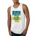 thumbnail image 1 of Not Only Am I Perfect I'm Ukrainian Too! Mens Graphic Tank Top, White, X-Large, 1 of 4