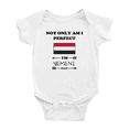 thumbnail image 1 of Not Only Am I Perfect, I'm Yemeni Too! Baby Bodysuit Newborn Clothes Outfits (White, 0-3 Months), 1 of 5