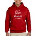 thumbnail image 1 of Not Only Handsome, Mexican Hoodie Men -Smartprints Designs, Male x-Large, 1 of 4