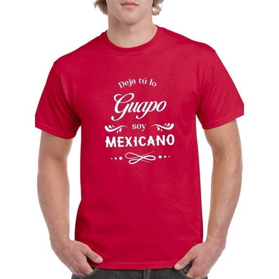 Not Only Handsome, Mexican T-Shirt Men -Smartprints Designs, Male Large