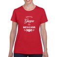 thumbnail image 1 of Not Only Pretty, Mexican Shaped T-Shirt Women -Smartprints Designs, Female Medium, 1 of 4