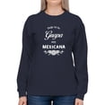 thumbnail image 1 of Not Only Pretty, Mexican Sweatshirt Women -Smartprints Designs, Female x-Large, 1 of 4
