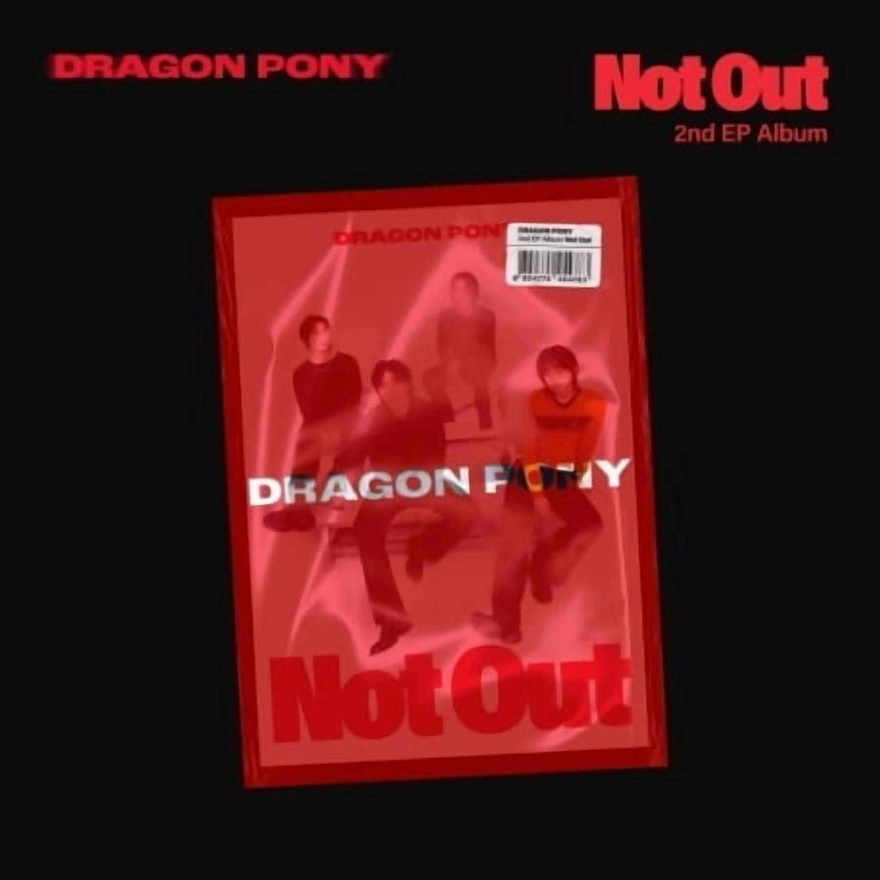 Dragon Pony - Not Out - incl. 90pg Photobook, 20pg Lyric Book, Tabloid, 5pc Photocard Set + Frame Photo - Music & Performance - CD
