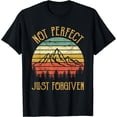 thumbnail image 1 of Not Perfect Just Forgiven Tshirt Mens Womens Kids Christian T-Shirt, 1 of 3