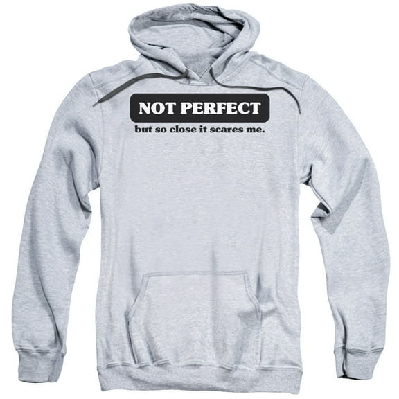 - Not Perfect - Pull-Over Hoodie - XX-Large