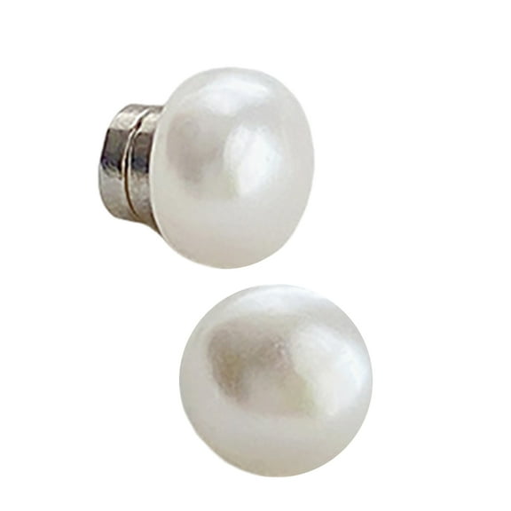 Not Pierced Magnetic Pearls Ear Clip Stylish and Secure Fit Not Piercing Earrings Suitable for Long Lasting Comfort