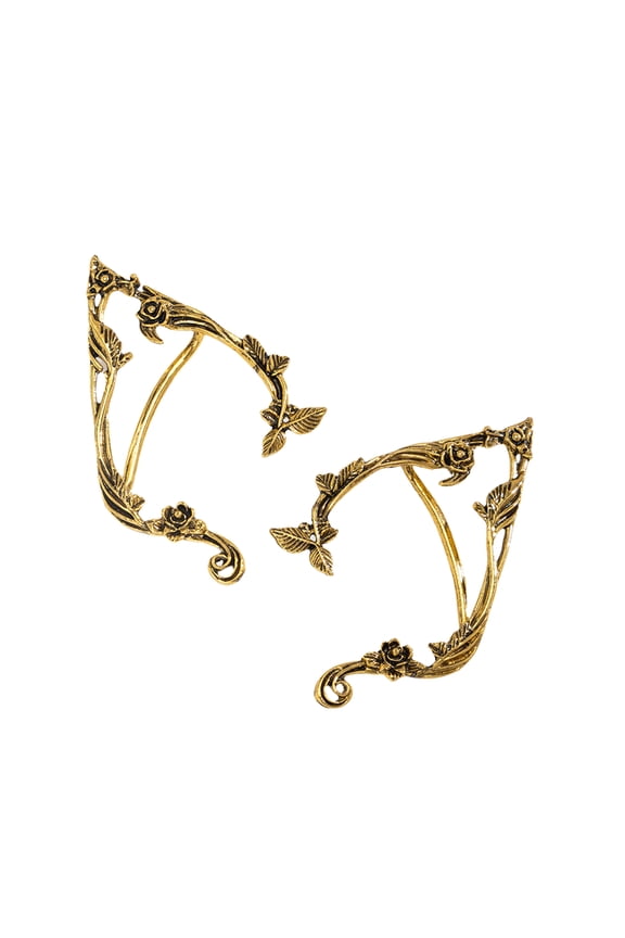 Stylish Ear Cuff Gothic Elves Earring Ear Clip Ear Jewelry Alloy Texture Ear Accessories Suitable for Everyday Wear