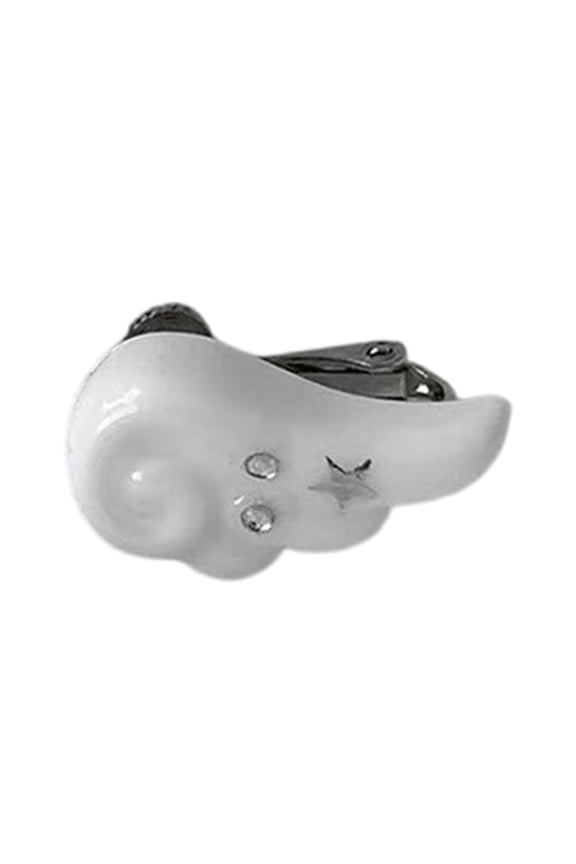 Not Piercing Earrings Modern Angel Wing Ear Clip Stylish Ear Cuff Women Ear Jewelry Suitable for Fashion Youthful Women