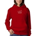 thumbnail image 1 of Not Planning To Shower Hoodie Women -Smartprints Designs, Female Small, 1 of 4
