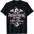 thumbnail image 1 of Not Procrastinating Side Quests Funny Role-playing Gamer Dragons Unisex T-Shirt for Men Women Kids Toddler, 1 of 5