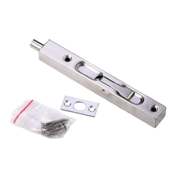 Not Pry Flush Bolt Locking Device Reversible Turnpiece Mechanism Cabinet Door Flush Lock for Double Sliding Patios Door