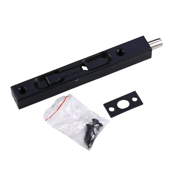 Not Pry Flush Bolt Locking Device Reversible Turnpiece Mechanism Cabinet Door Flush Lock for Double Sliding Patios Door