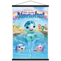 Not Quite Narwhal (2023) - Key Art Wall Poster with Magnetic Frame, 22.375" x 34"