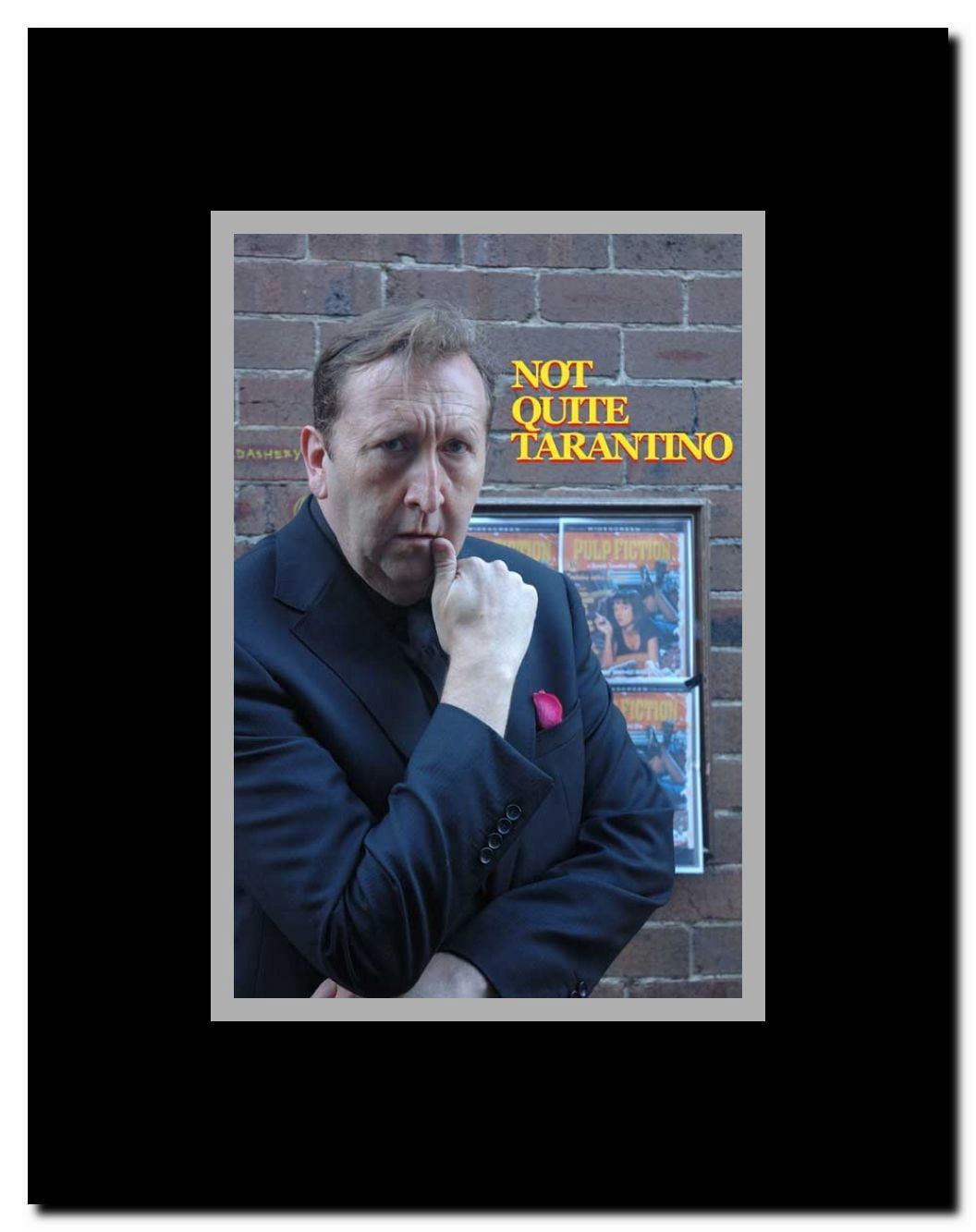 Not Quite Tarantino Framed Movie Poster
