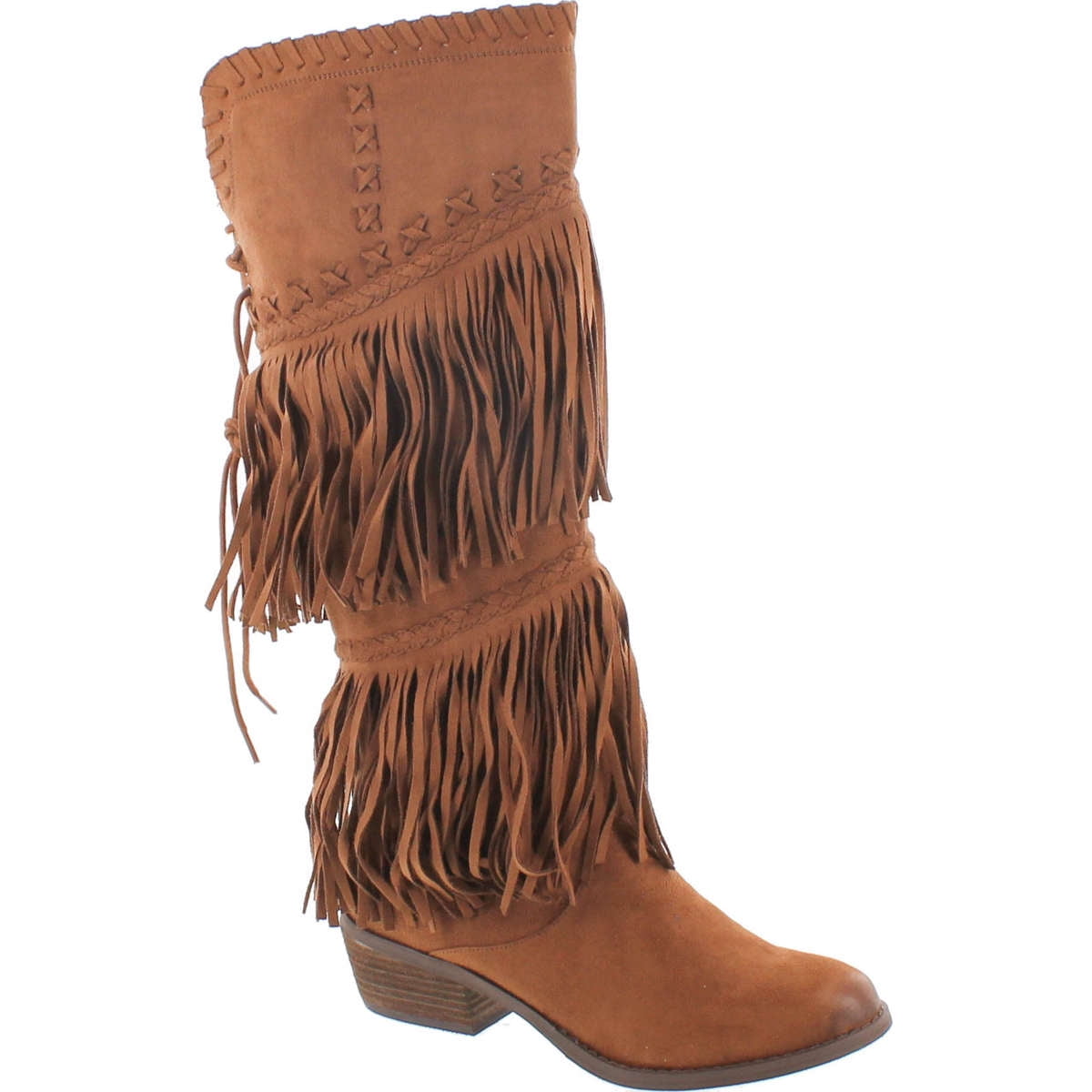 Not rated fringe boots best sale