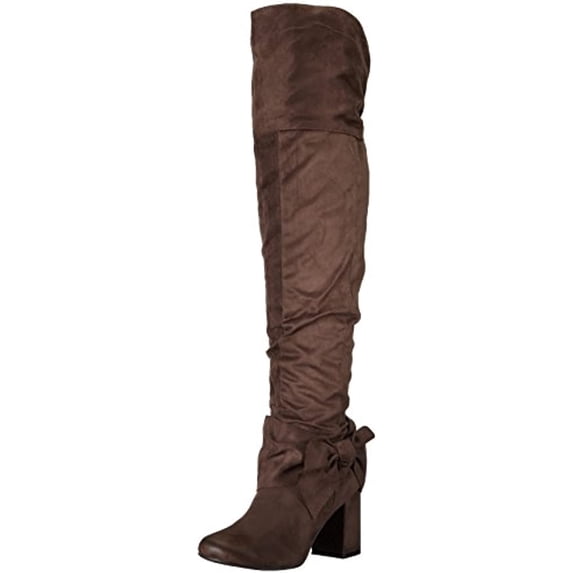 Not Rated Women's Totoro Slouch Boot, Grey, 6.5 M US