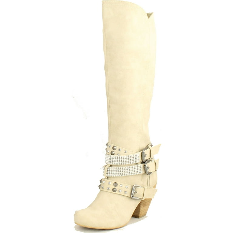 Not rated top cream boots