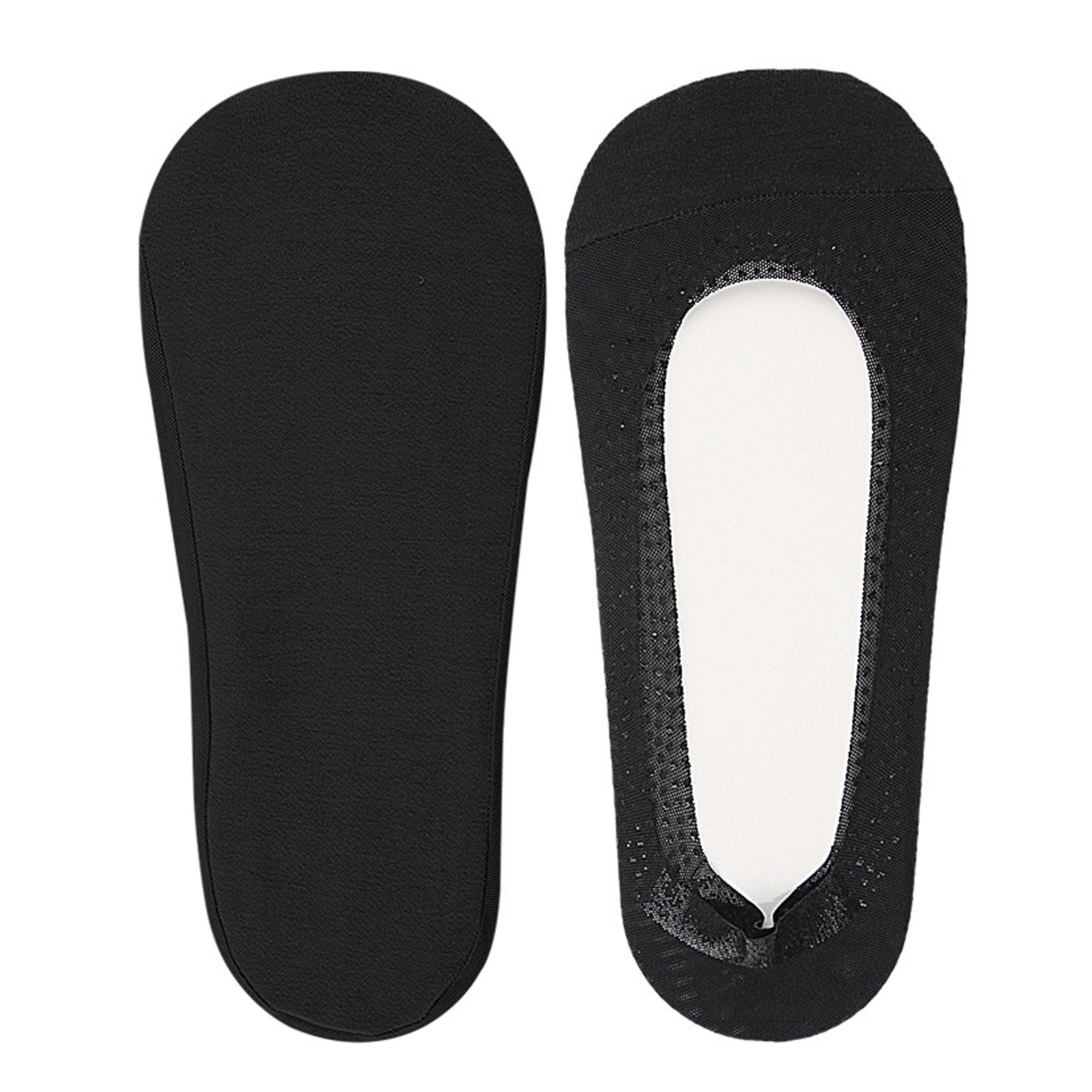 Not Show Socks Women for Flats Invisible Hiddens Socks Mesh Low Cut Liner Socks with None Slip Strips Cotton Bottom Socks