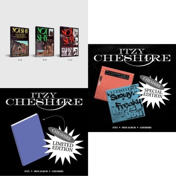 Not Shy & Cheshire (Limited Edition) & Cheshire Special Edition (Special Edition) [CD Bundle]