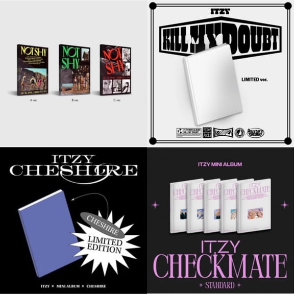 Not Shy & Kill My Doubt (Limited Edition) & Cheshire (Limited Edition) & Checkmate (Standard Edition) [CD Bundle]