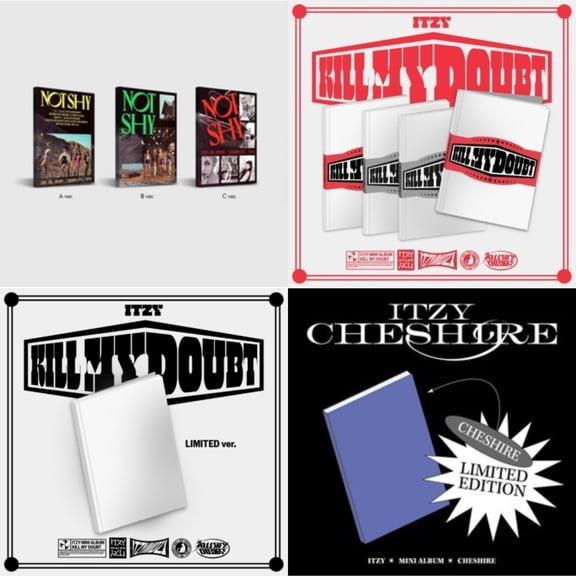 Not Shy & Kill My Doubt (Standard) & Kill My Doubt (Limited Edition) & Cheshire (Limited Edition) [CD Bundle]