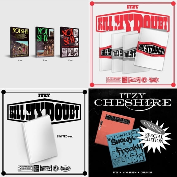 Not Shy & Kill My Doubt (Standard) & Kill My Doubt (Limited Edition) & Cheshire Special Edition (Special Edition) [CD Bundle]